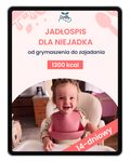 e-book 14-dniowy jadłospis dla dziecka niejadka w wieku 1-3 lata od dietetyka