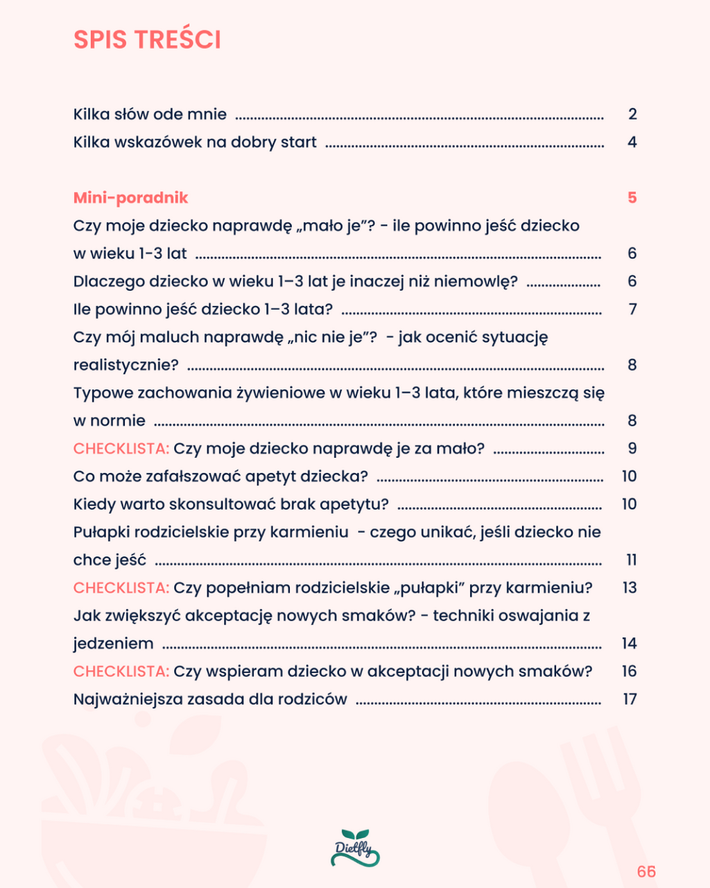 Jadłospis dla niejadka 1-3 lata, 1300 kcal - od grymaszenia do jedzenia z apetytem