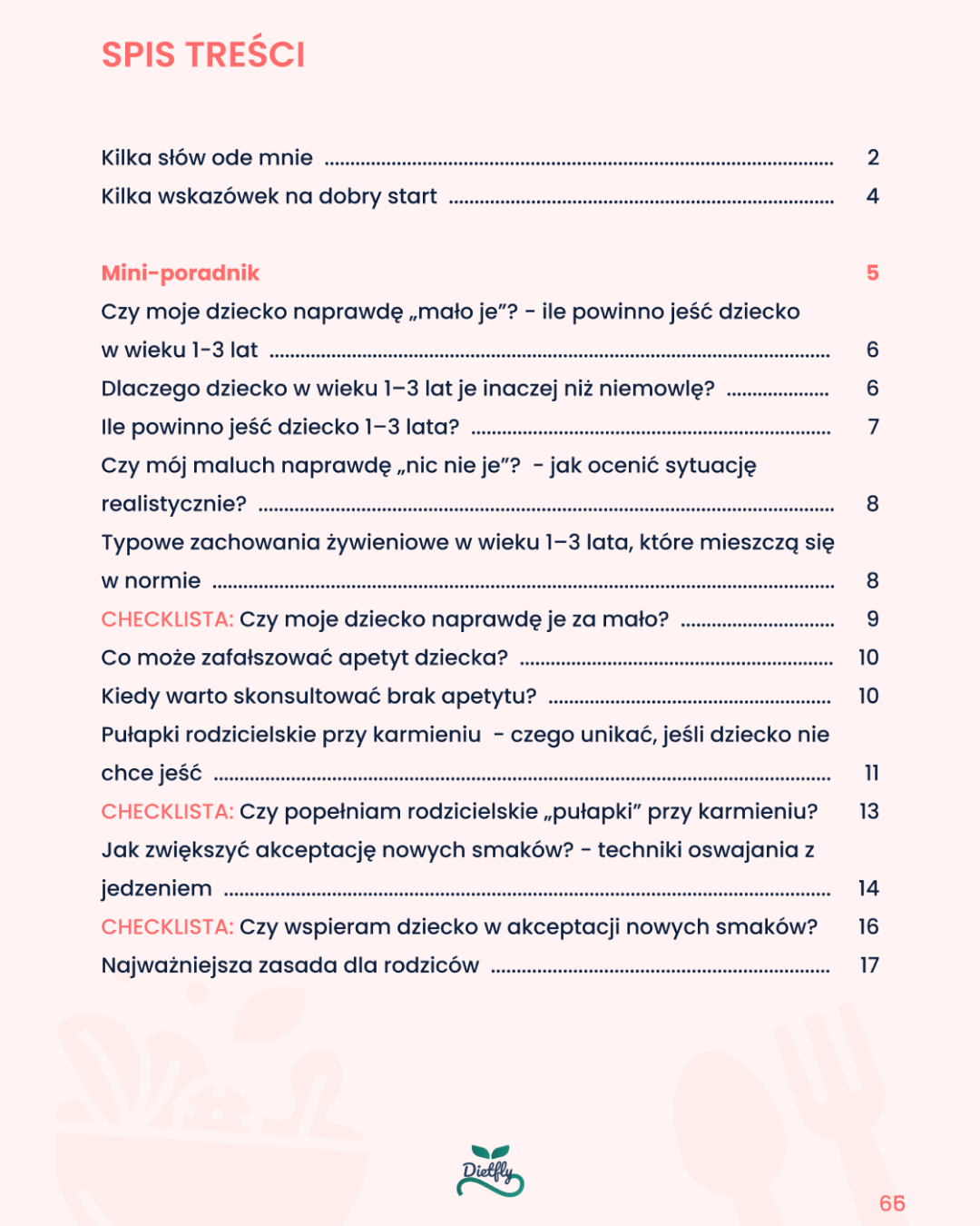 Jadłospis dla niejadka 1-3 lata, 1300 kcal - od grymaszenia do jedzenia z apetytem